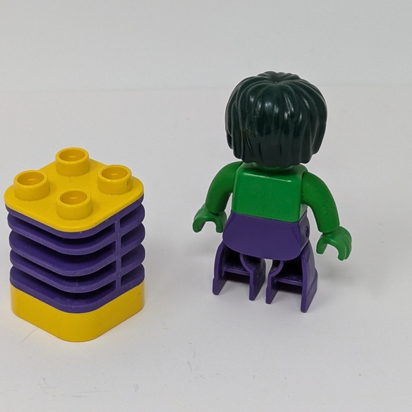 Lego Duplo Figure Incredible Hulk Marvel Super Heroes - Picture 3 of 3